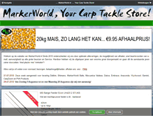Tablet Screenshot of markerworld.nl
